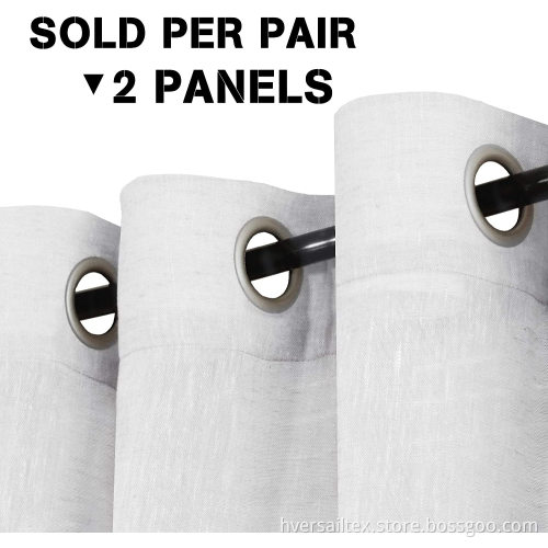 Window Grommet Sheer Curtain Panels